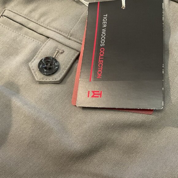 Nike Tiger Woods Collection 0974 Adaptive Fit Vented Golf Pants Mens Gray 36X30 - Picture 10 of 10